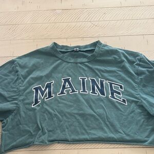 Green Maine Graphic Tee
